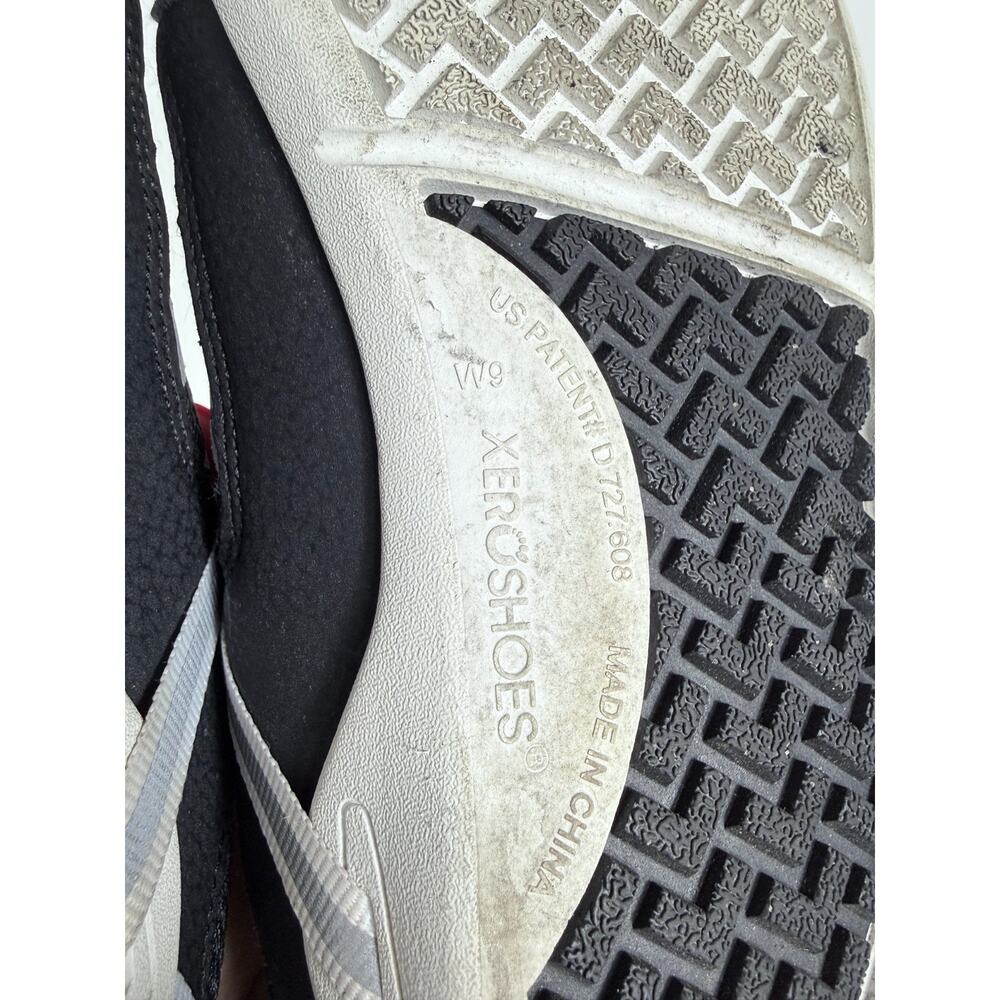 Xero Shoes Prio Sneakers Women's 9 Black White Lace Up Comfort Athletic Shoes - Picture 9 of 11